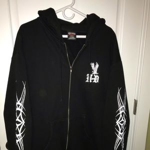 Harley Davidson zipped jacket